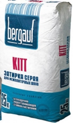 ЗатиркаБелая на цементной основе 25кг Kitt Bergauf