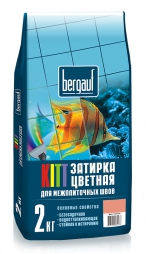 Затирка Бежевая на цементной основе 2кг Kitt Bergauf