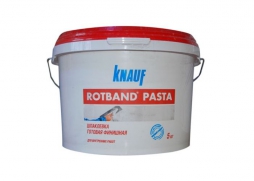 Шпатлевка готовая финишная Ротбанд Паста 5кг ведро KNAUF