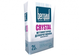 Штукатурка CRISTAL декоративная камешковая 25кг Bergauf