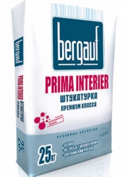 Штукатурка премиум класса Prima Interier 25кг Bergauf